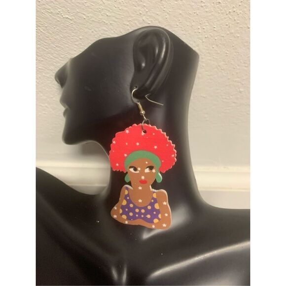 Afrocentric Earrings   - Picture 1 of 2
